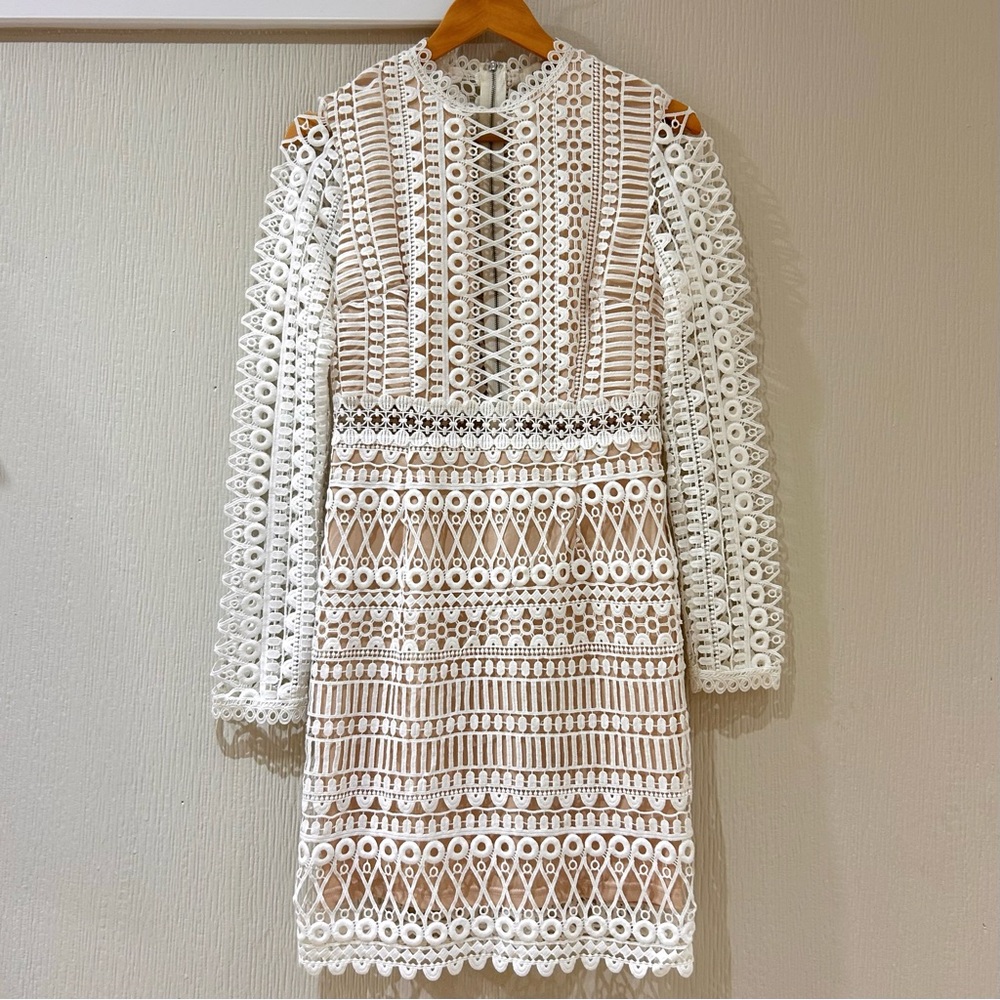 Chelsea Crochet Lace Dress